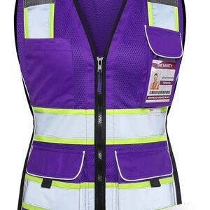 Dib Safety Vest for Women with Pockets NWT